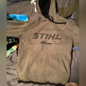 Stihl hoodie size small